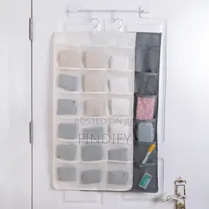 Doublesided Hanging Bag Underwear Bra Sock Storage Organiser
