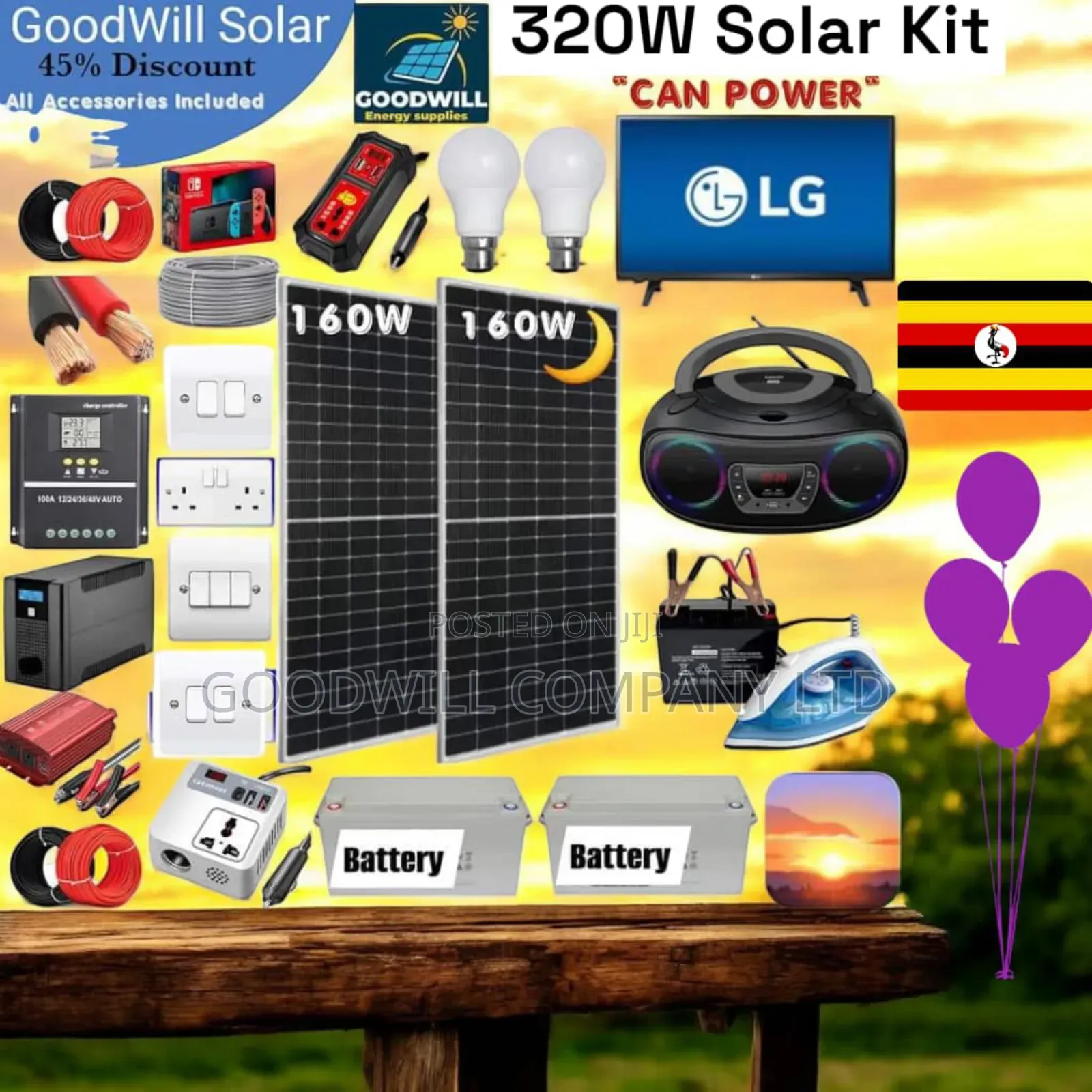 320w Solar Kit German Sunset