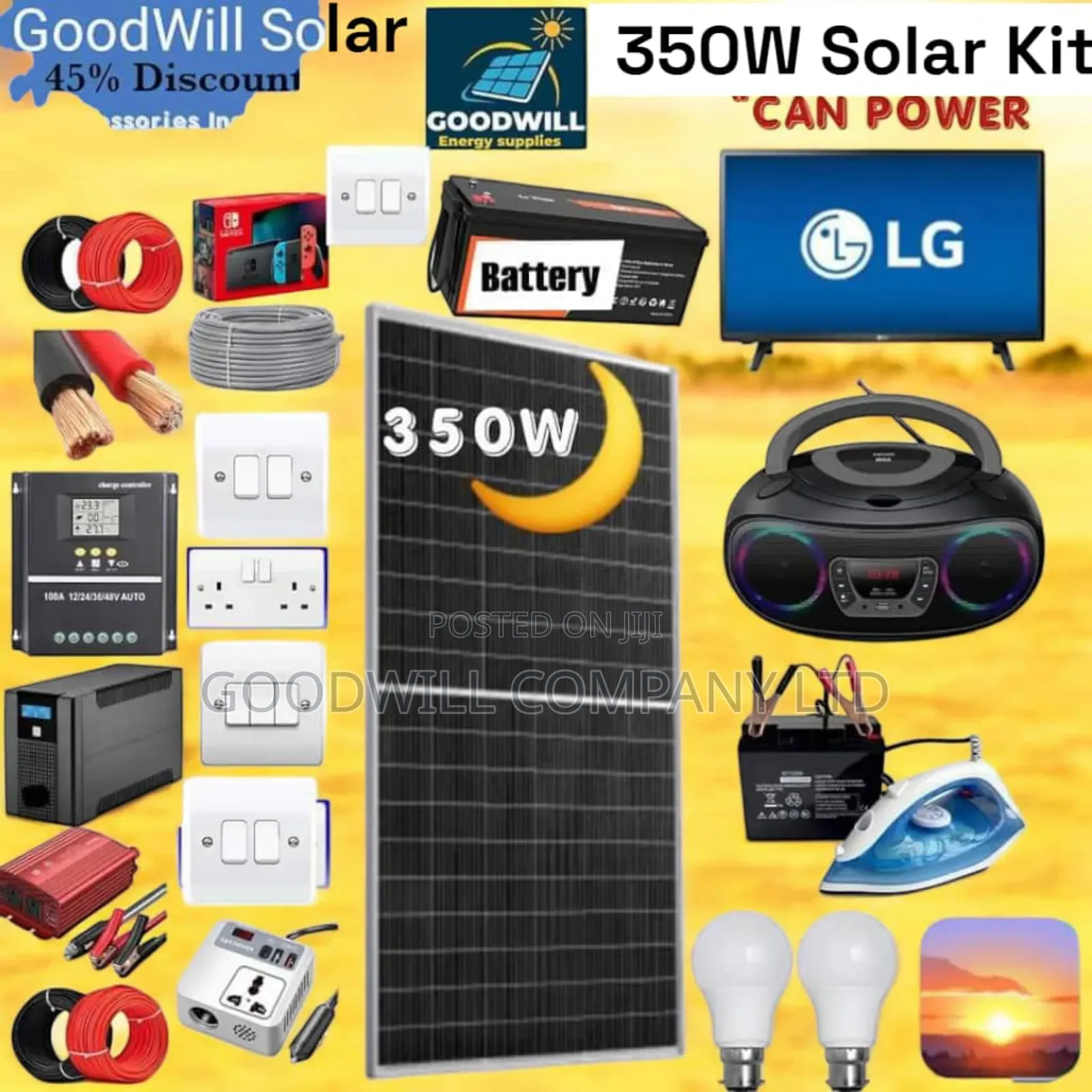 350w Solar Kit German Sunset