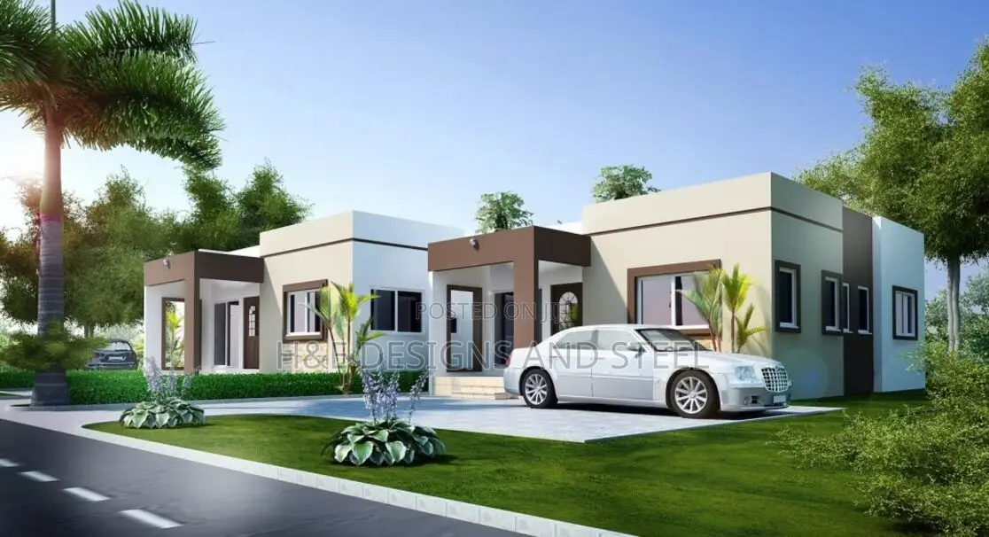 Modern Flat Roof Family House Designs