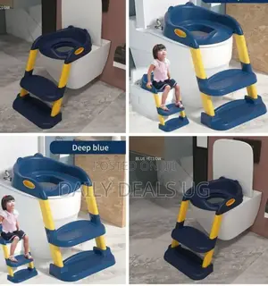 Baby Potty Training Ladder. Blue