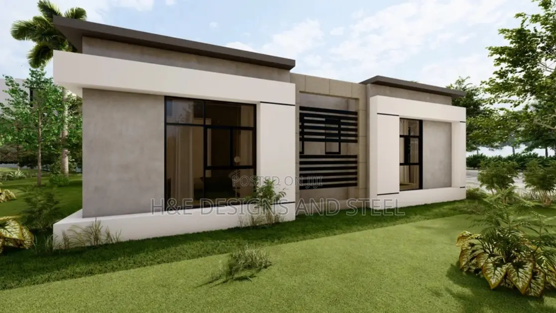Modern Flat Roof Family House Designs