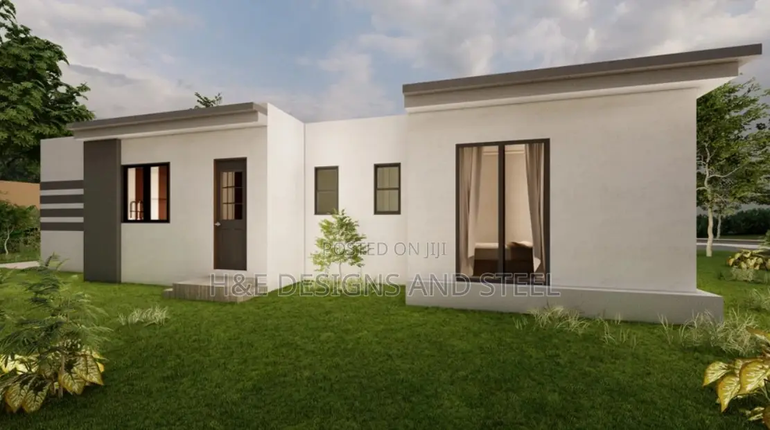 Modern Flat Roof Family House Designs