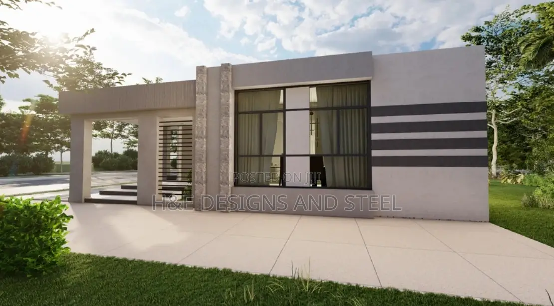 Modern Flat Roof Family House Designs