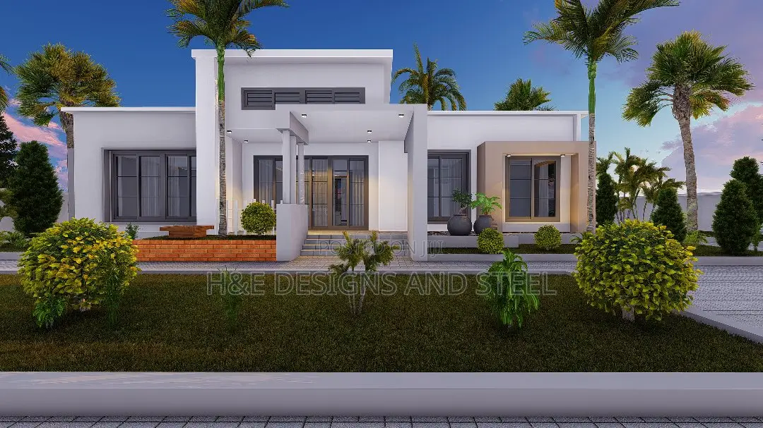 Modern Flat Roof Family House Designs