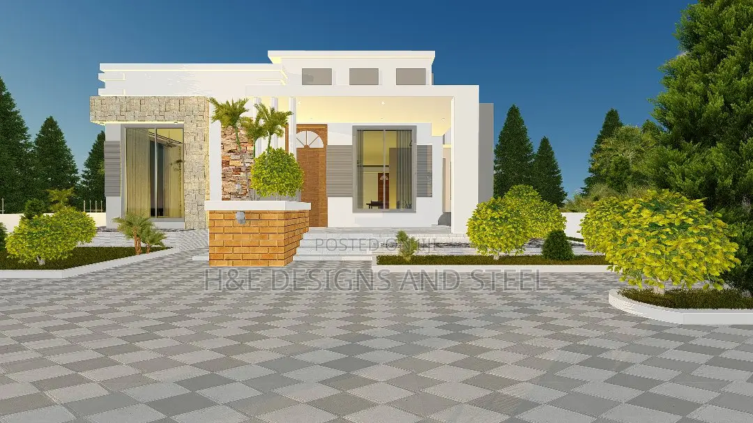 Modern Flat Roof Family House Designs