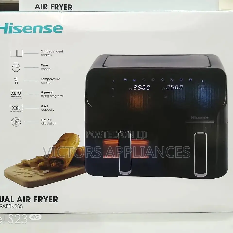 Hisense Airfryer 8.8L Dual