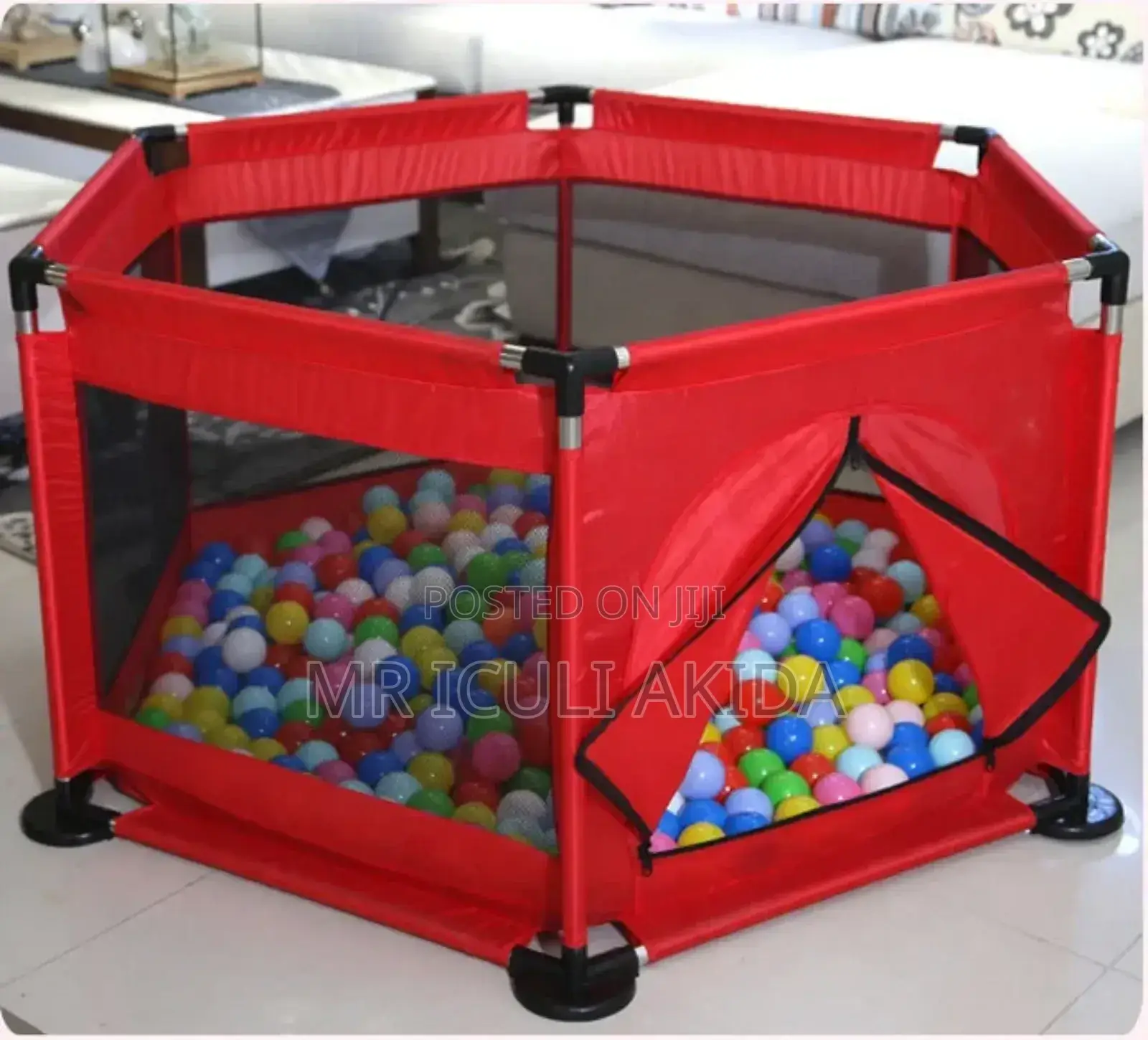 Safety Kids Play Pen Fence With Plastic Balls