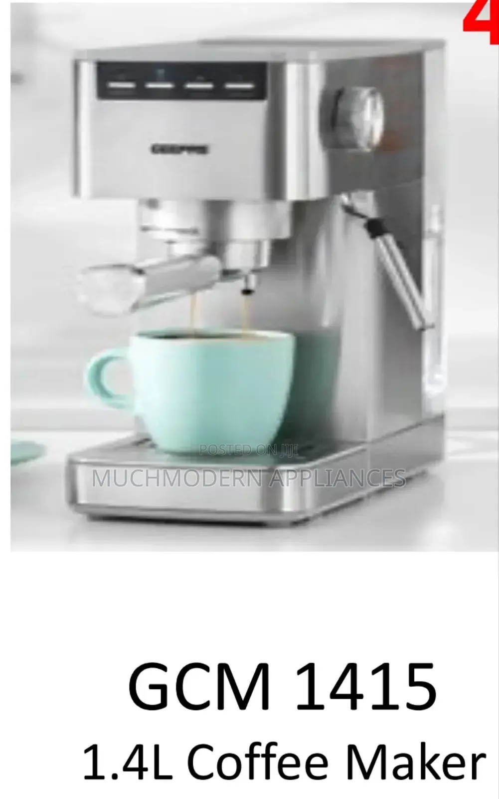 Geepas GCM 1415
1.4L Coffee Maker