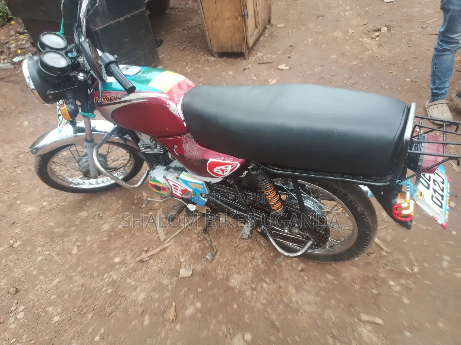 Bajaj Boxer 2019 Red