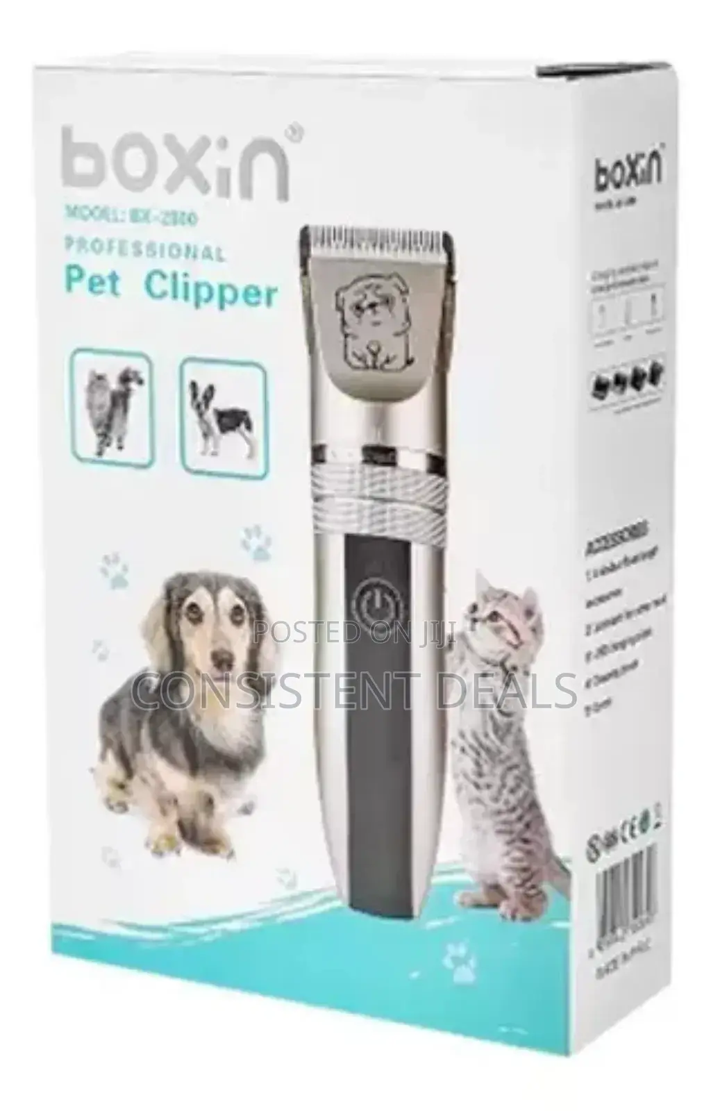 Boxin Rechargeable Pet Clipper