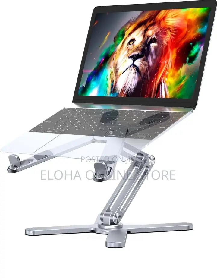 Adjustable Laptop Stand With 360 Rotating Base