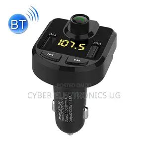 Bluetooth FM Wireless in-Car Radio Adapter Music Player