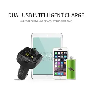 Bluetooth FM Wireless in-Car Radio Adapter Music Player