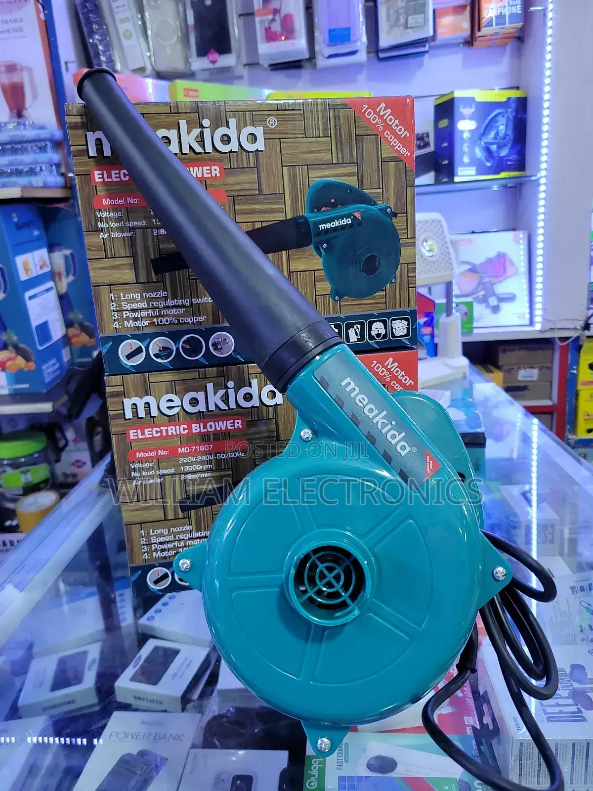 Corded Air Blower/Meakida Electric Blower 600W