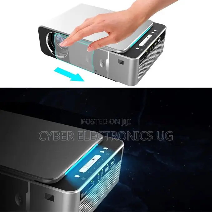 Wireless Smart Projector 3500ansi Lumens 1080p Mini Hd