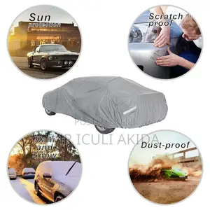 Double Layer Waterproof All Weather Elastic Car Cover
