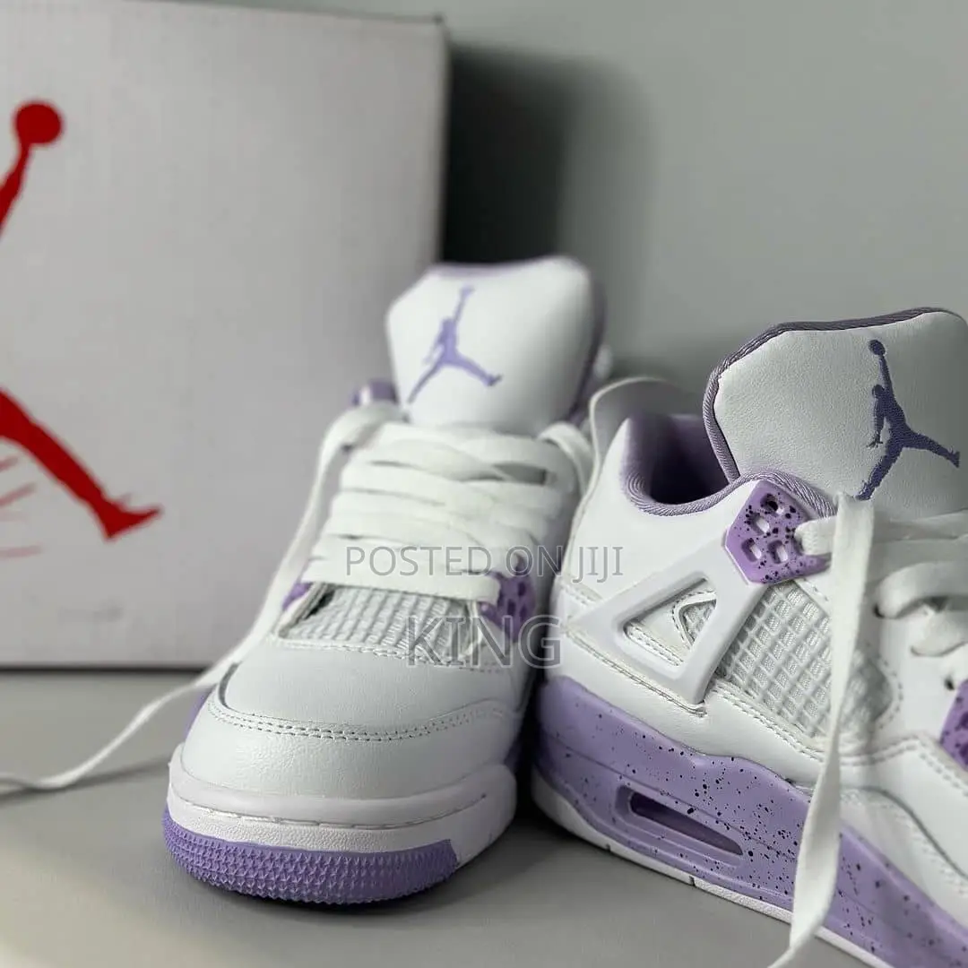 Luxy Air Jordan 4 Purple Oreo