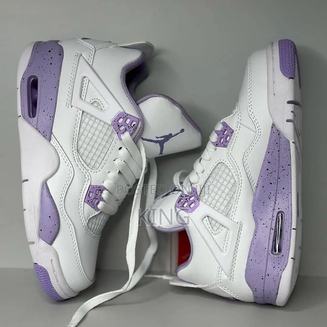 Loft Air Jordan 4 Purple Oreo
