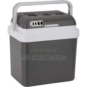 24litrs Geepas Hot/Cold Mini Car Fridge Works Both AC DC