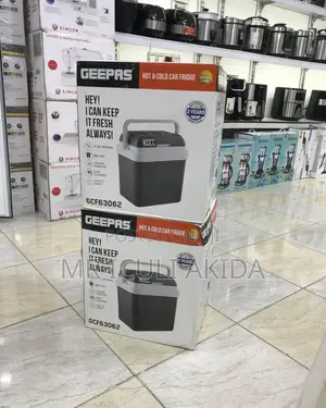 24litrs Geepas Hot/Cold Mini Car Fridge Works Both AC DC