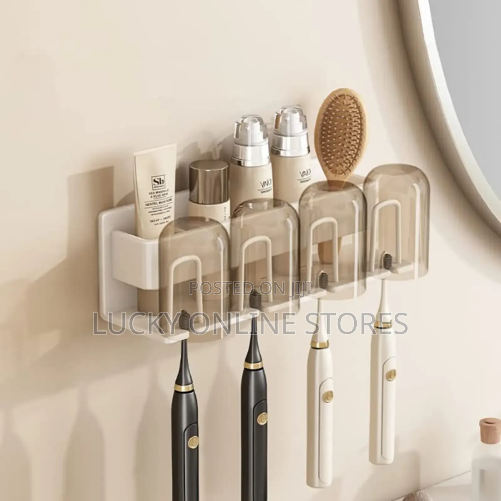 Wall Hanging Toothbrush Holder