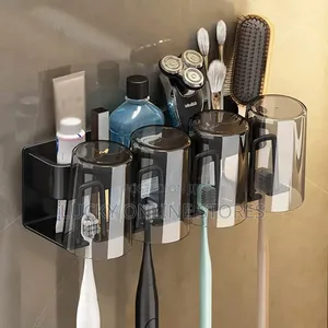 Wall Hanging Toothbrush Holder
