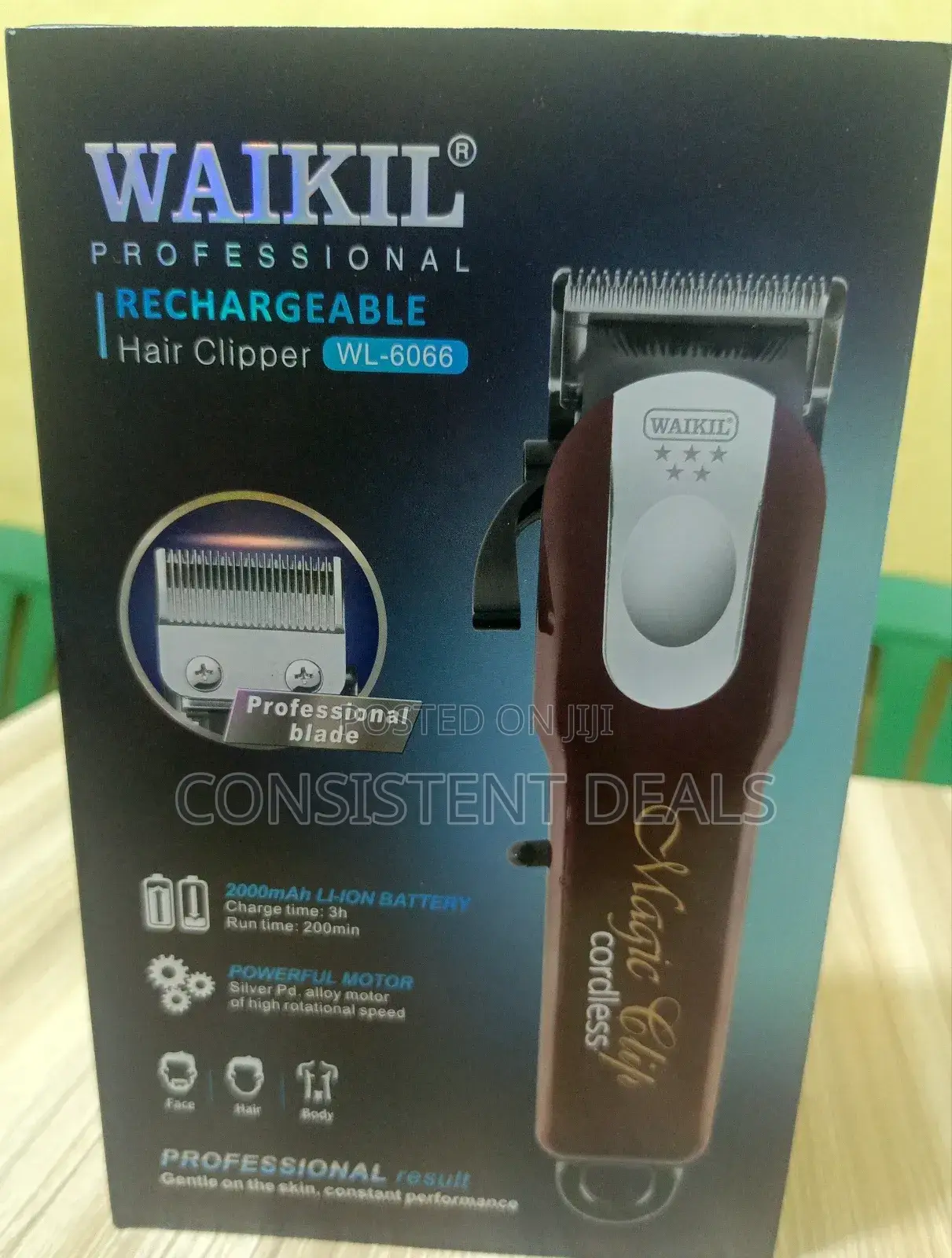 Waikil Rechargeable Clipper Machine