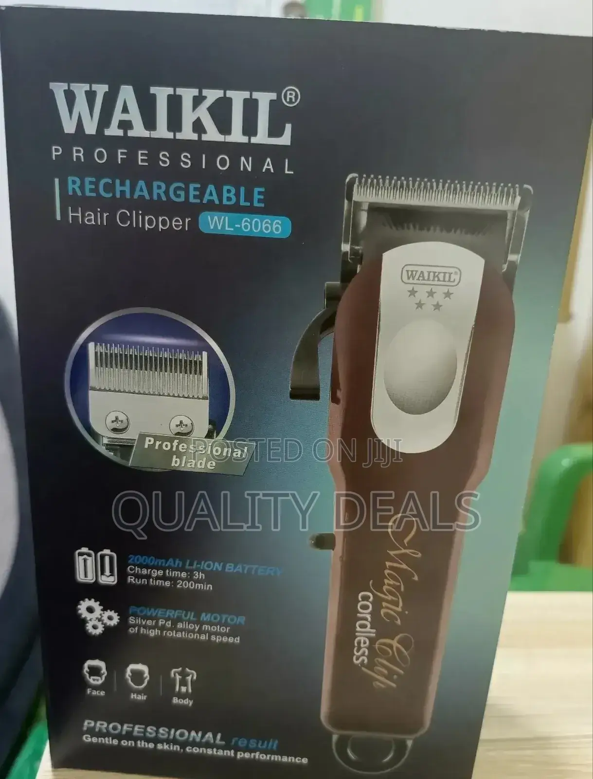 Waikil Professional Rechargeable Clipper