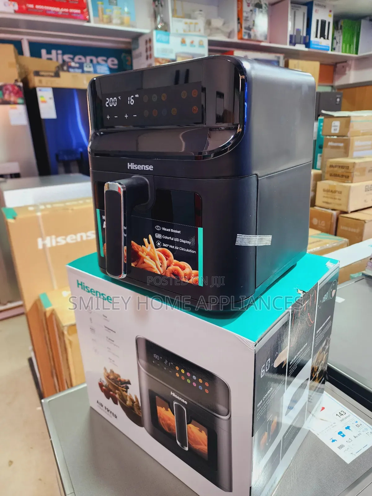 6.7ltrs Hisense Airfryer