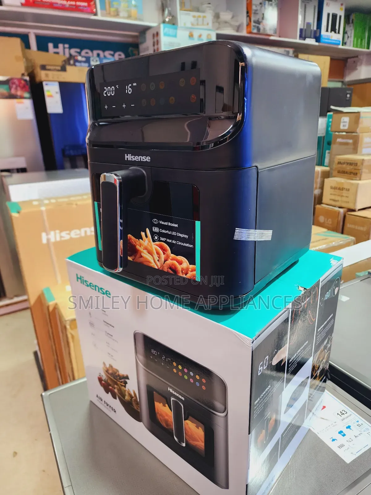 6.7ltrs Hisense Airfryer