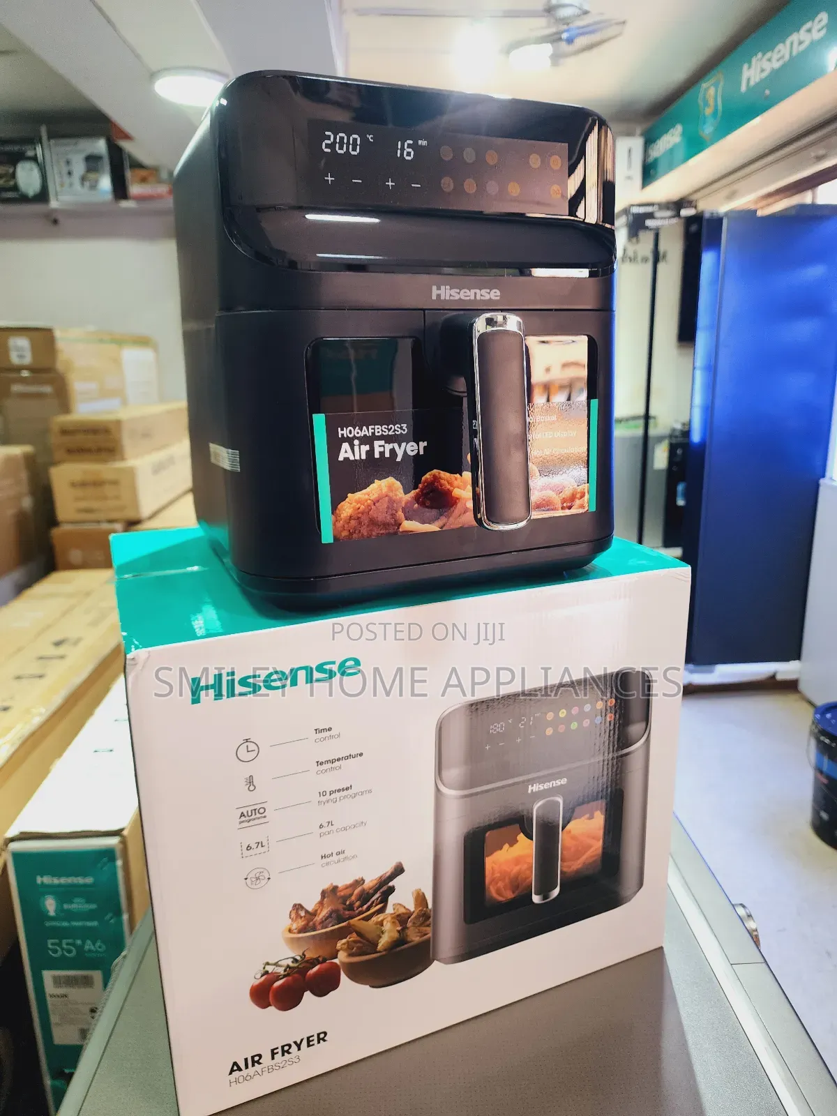 Brand New Hisense Air Fryer 6.7litres