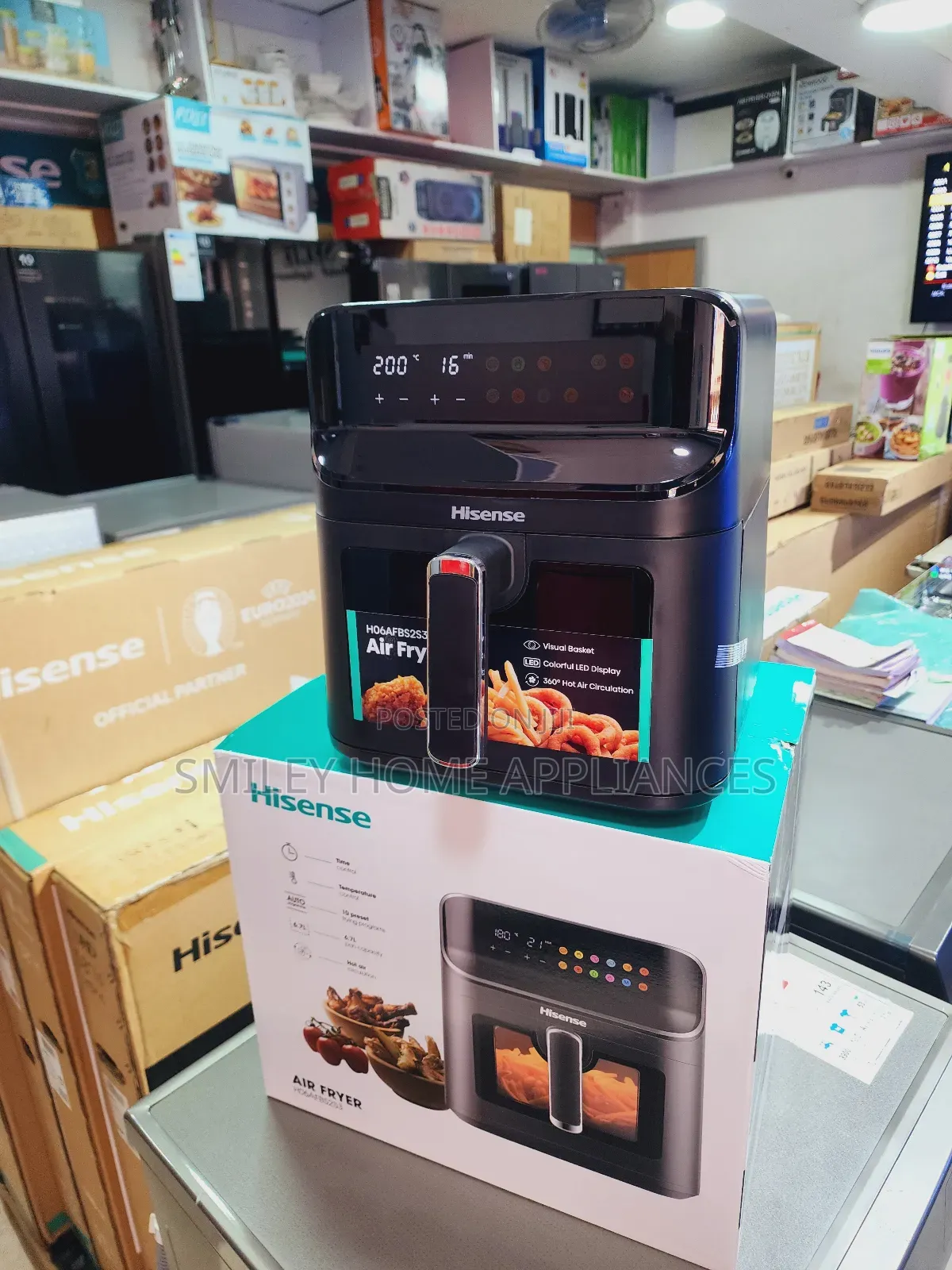 Hisense Single Air Fryer 6.7ltrs