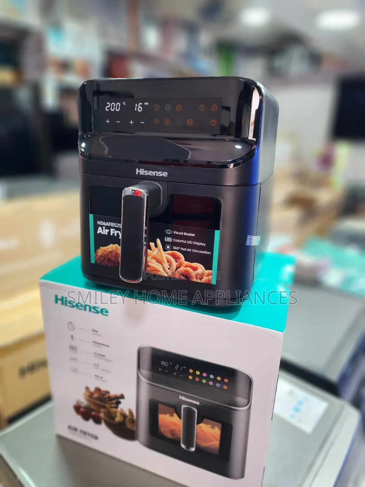 New Restocked Hisense 6.7ltrs Airfryer