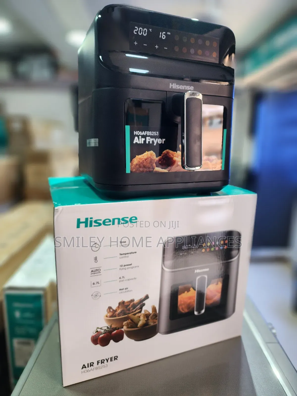 Newly Imported Hisense Airfryer 6.7ltrs