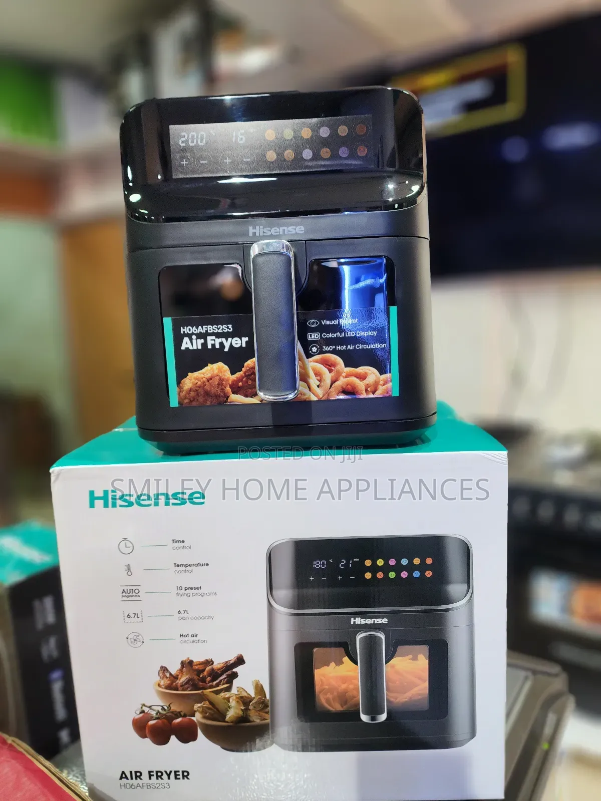 Hisense Airfryer 6.7ltrs HO6AFBS2S3