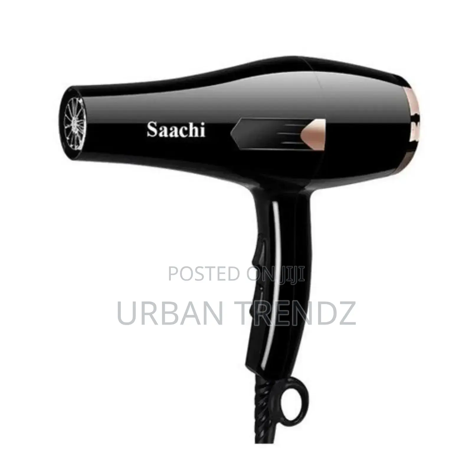 Saachi Powerful Electric Hairdryer With 2 Nozzles