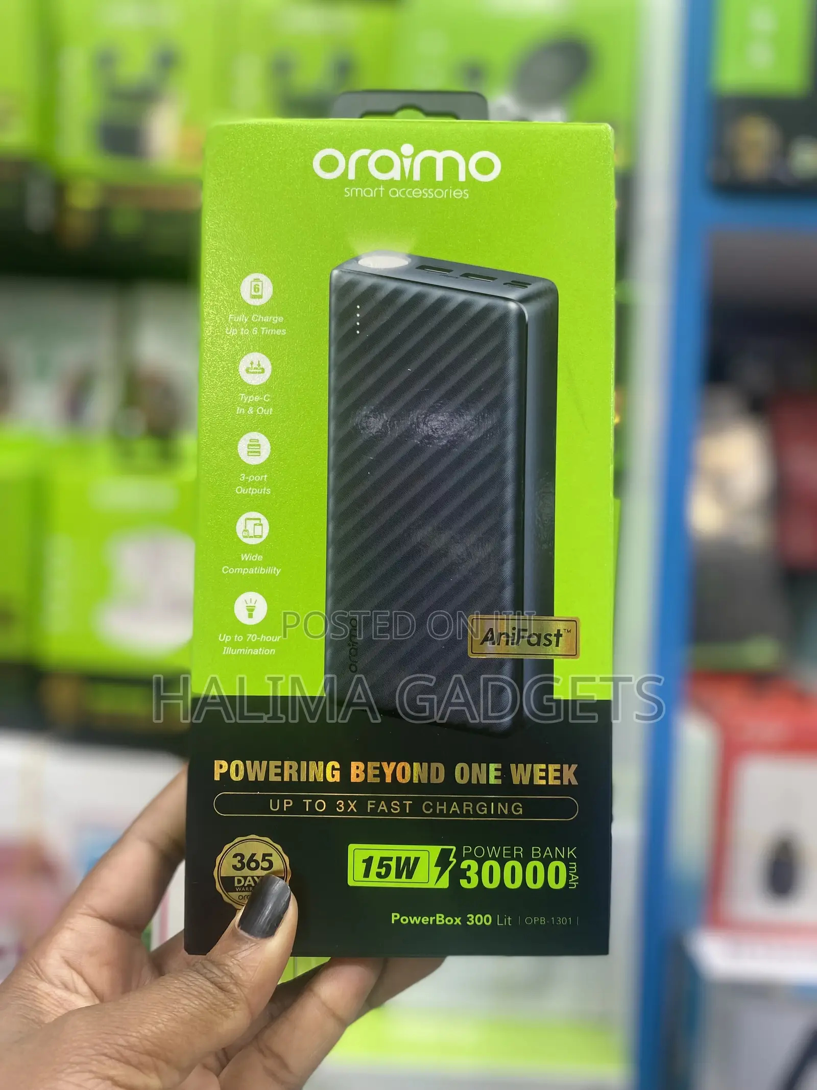 Oraimo Power Bank 30000mah