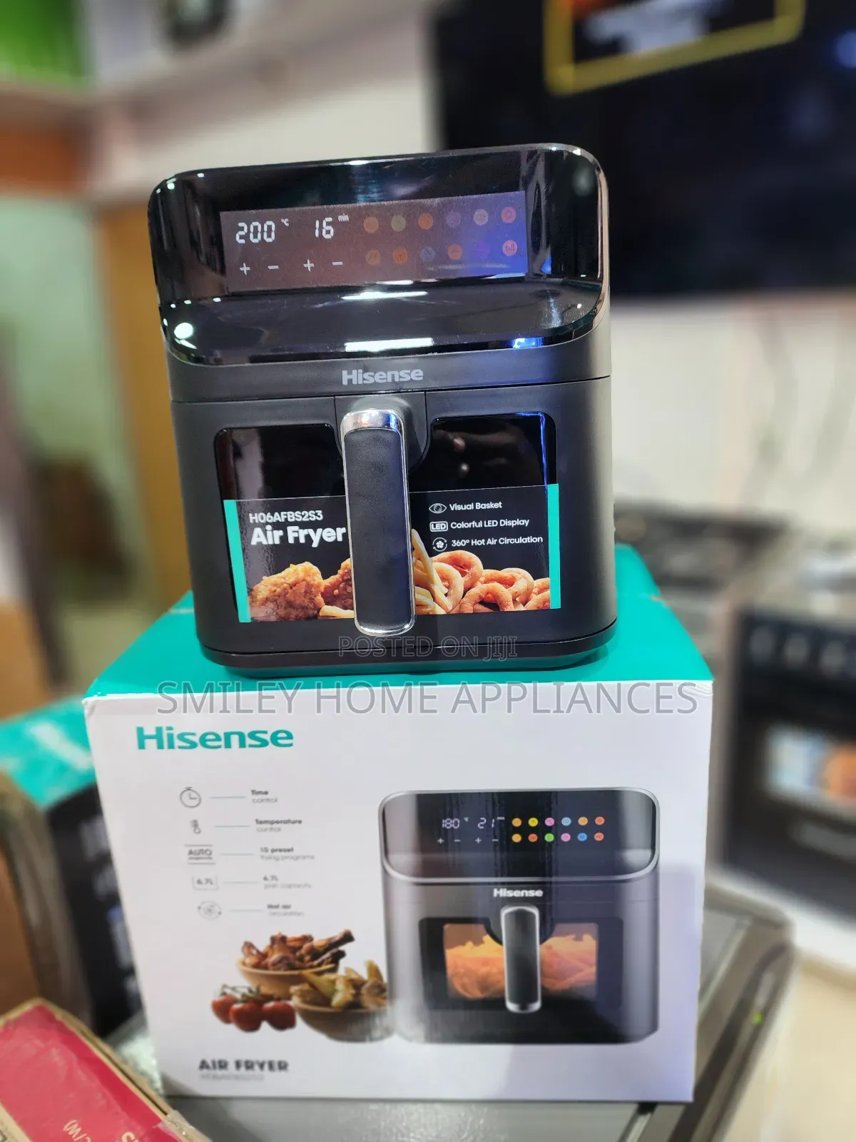 Brand New Hisense 6.7ltrs Airfryer Single