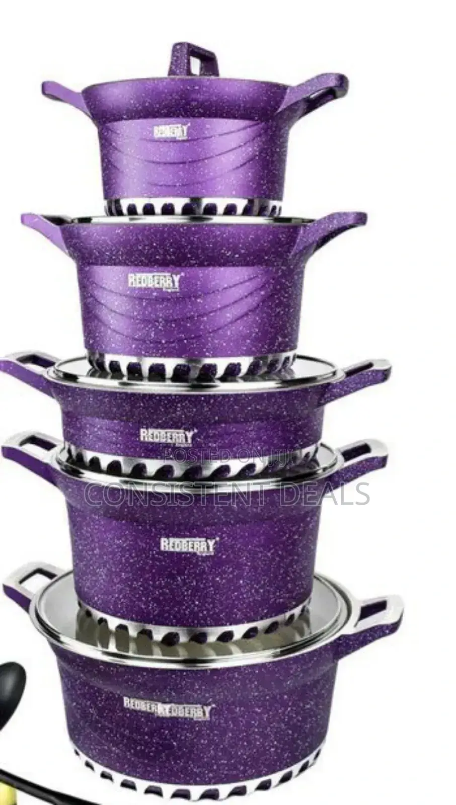 5pcs Set of Cookware Serving Dishes