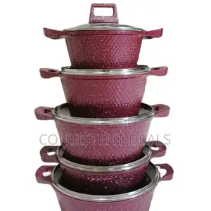 Die-Cast 5pcs Kitchen Cookware Set