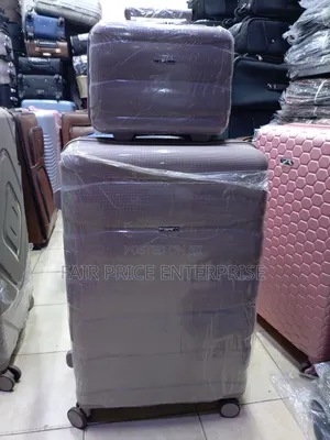 Plastic Suitcases in 2PCS, Medium Size and Smallest Size