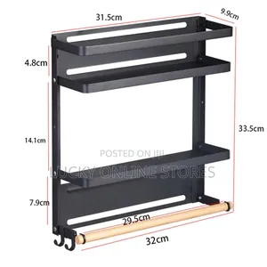 Magnetic Refrigerator Rack
