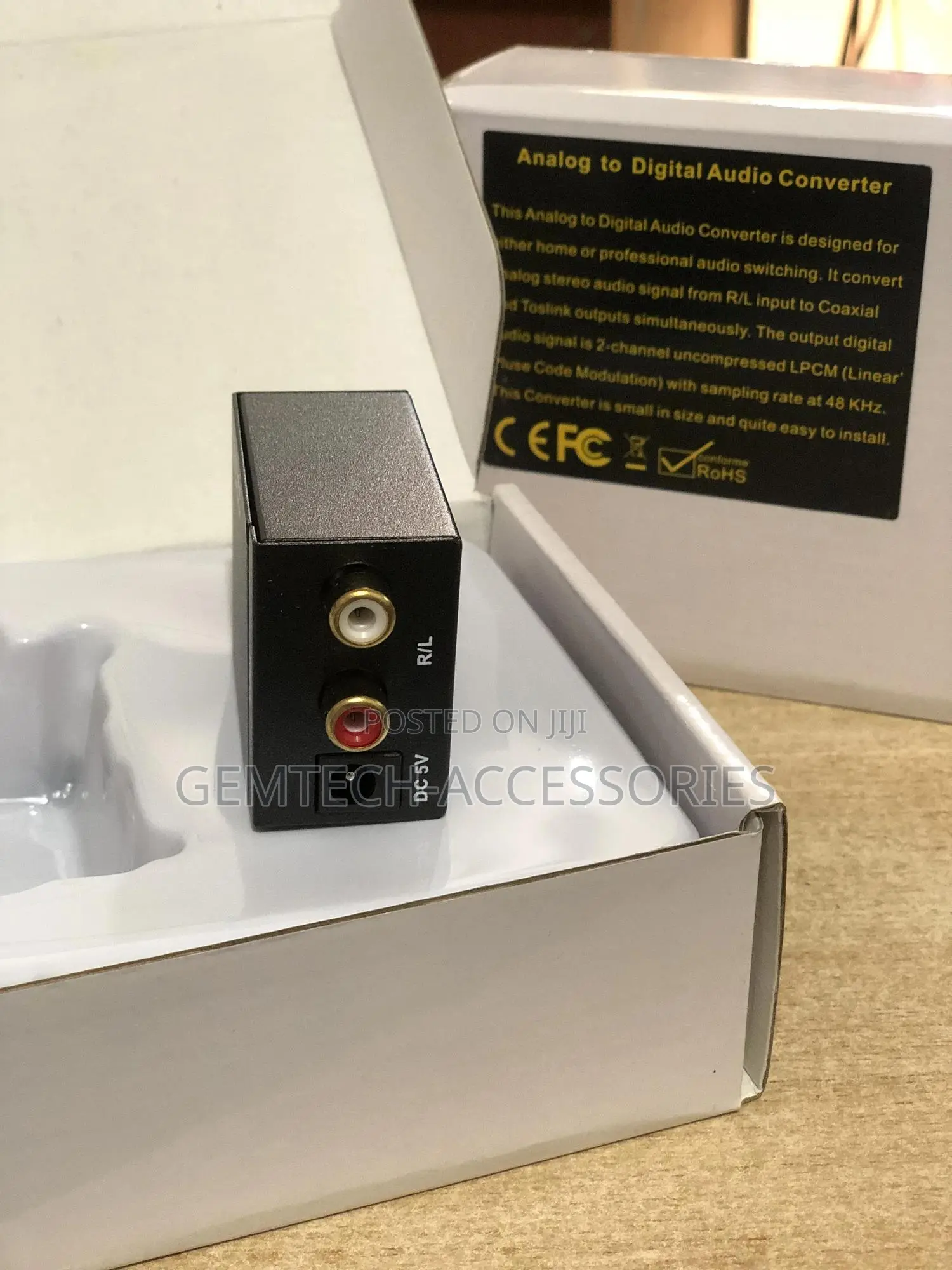 Audio to Optical Converter