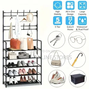 4 in 1 Shoe and Bag Rack