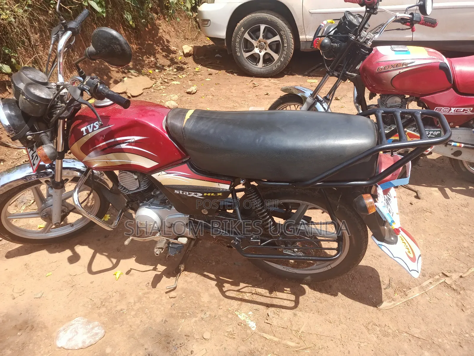 TVS XL 100 2016 Red