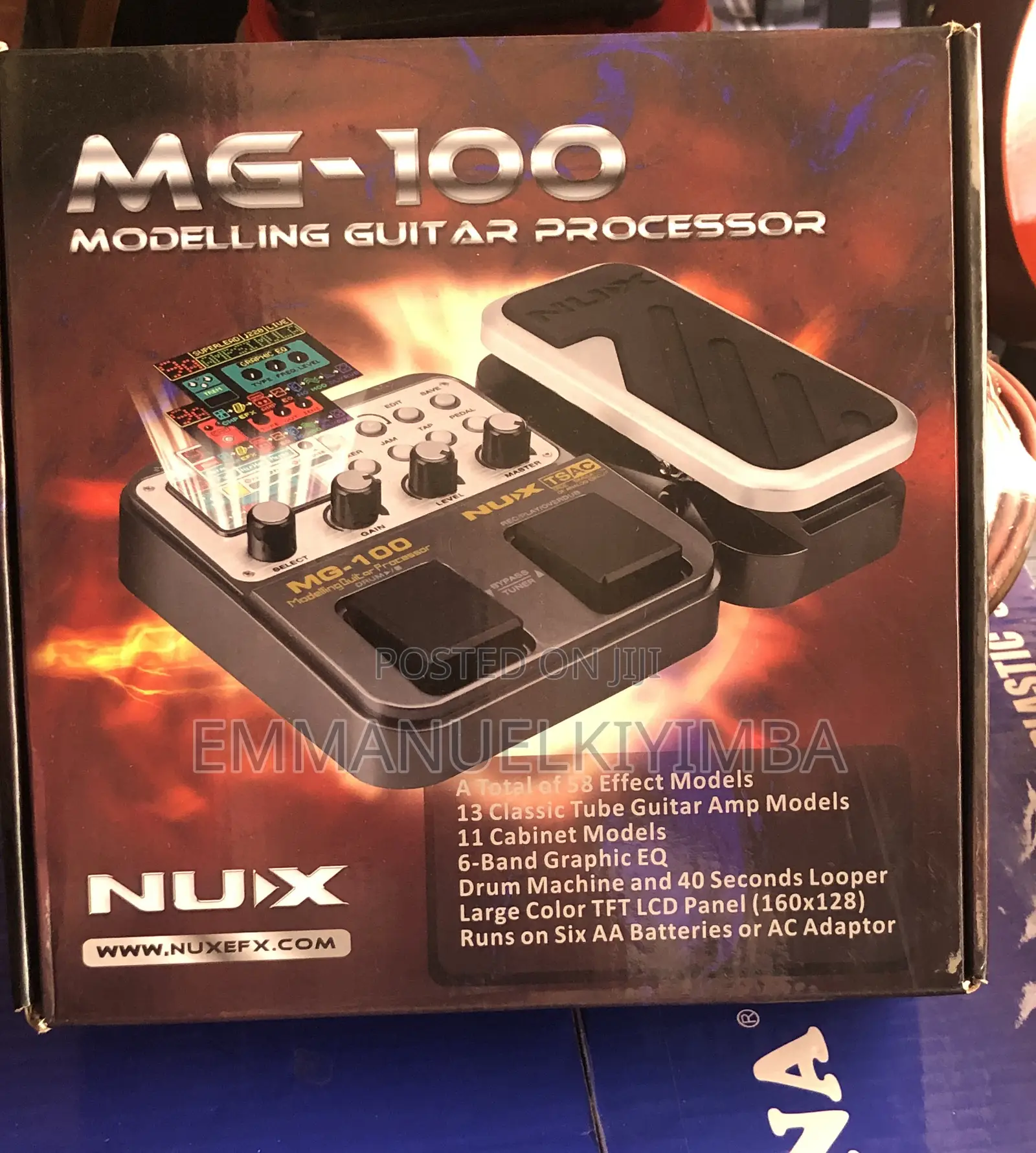 NUX MG-100 Modelling Guitar Effects Processor