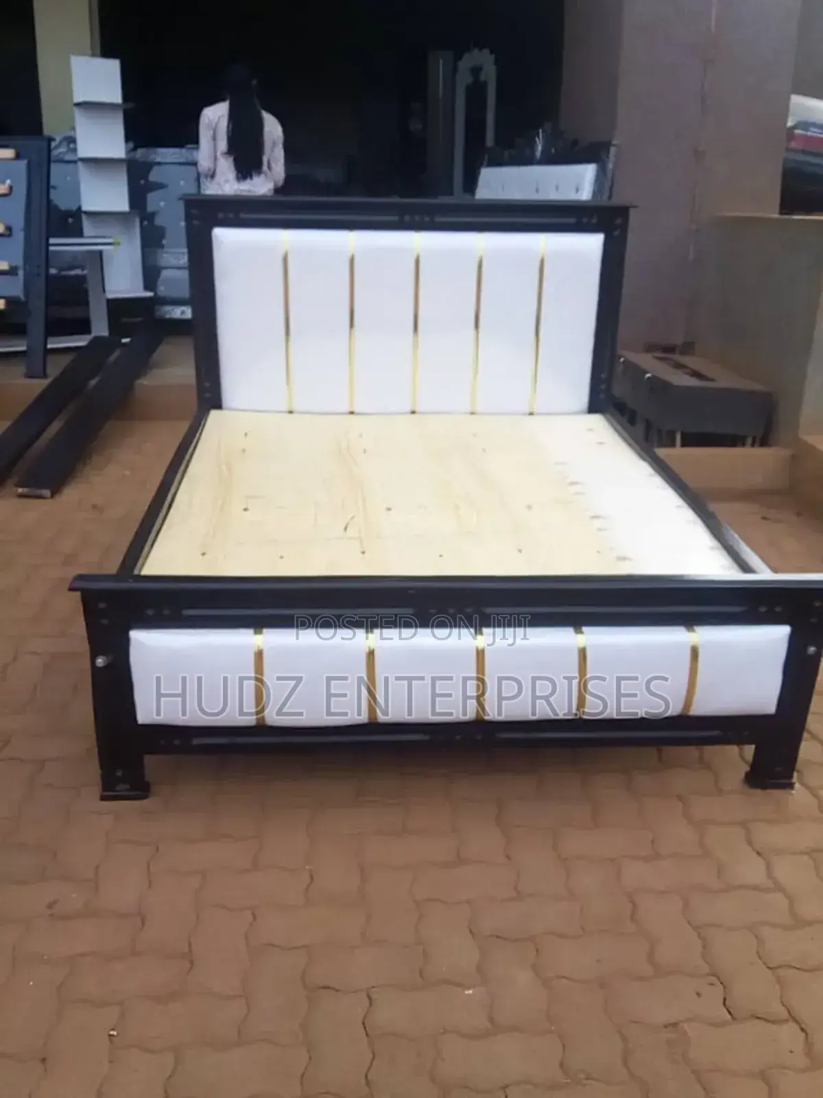 Leather Bed