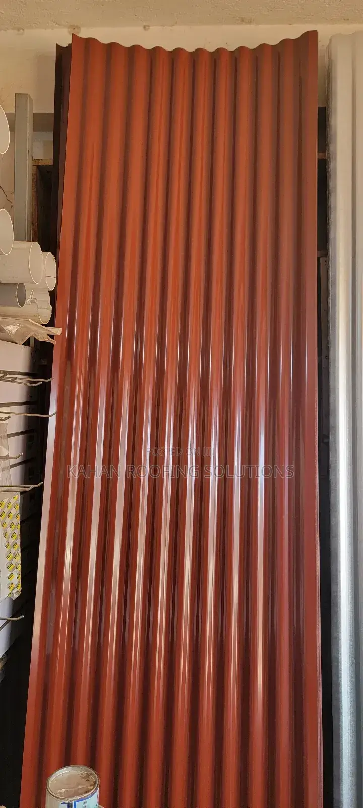 Ordinary Corrugation Brick Red Iron Sheets Ironsheets