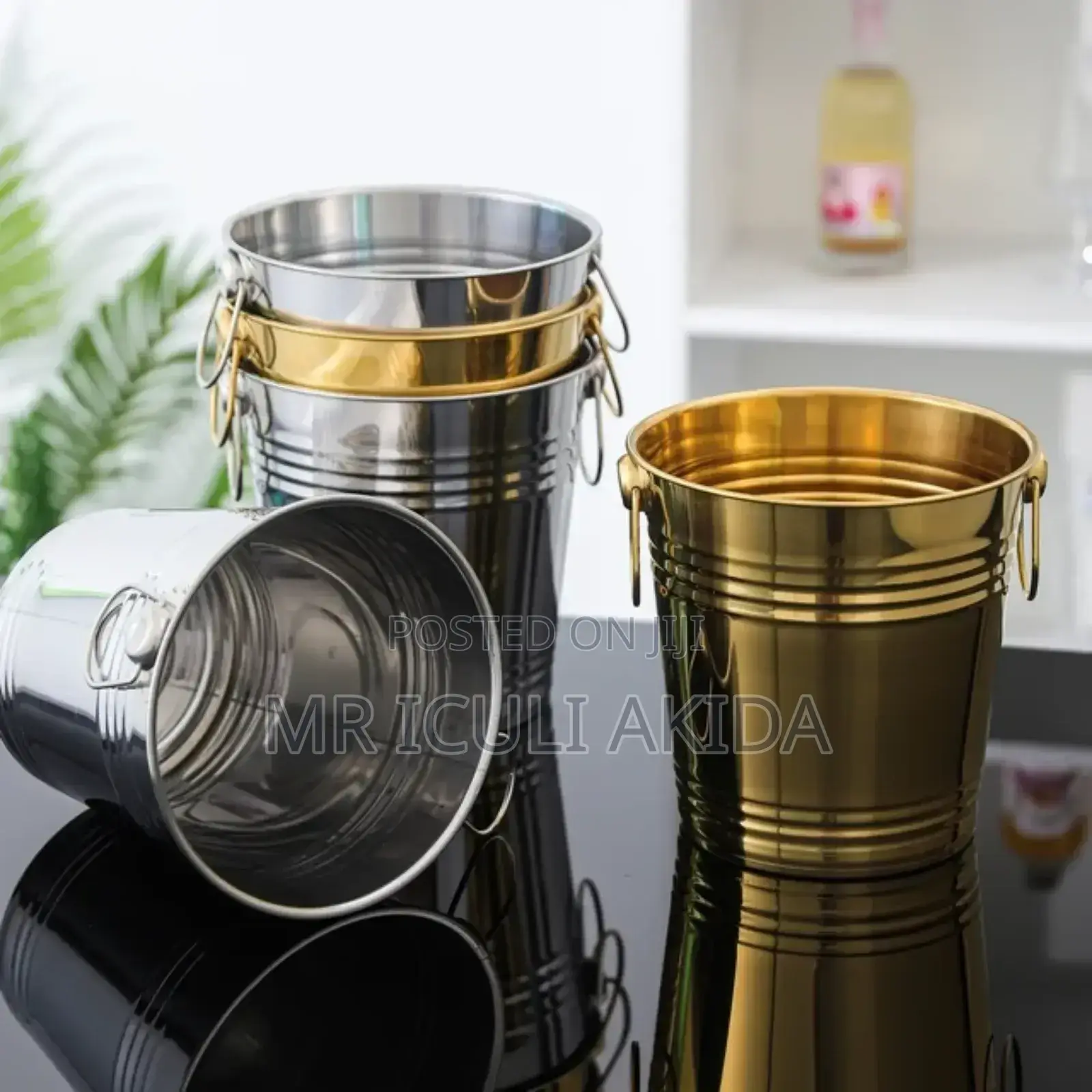 28cm Stainless Steel Wine,Beer,Champagne Bar Ice Buckets
